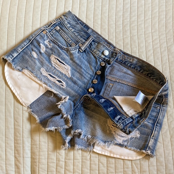 American eagle distressed crop shorts - Picture 6 of 6
